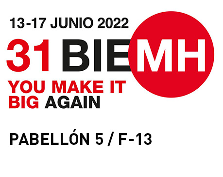 Logo BIEMH_con info stand Logo BIEMH_con info stand